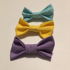 3 pack hair bows